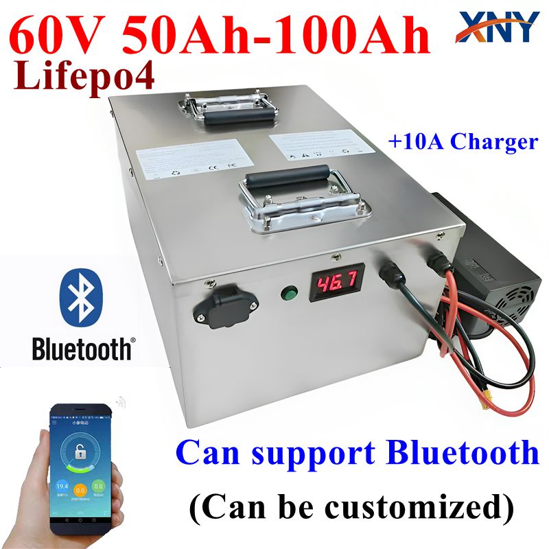 72V 40Ah Lifepo4 Battery Pack - 60V 50Ah 100Ah LiFePO4 Battery Pack