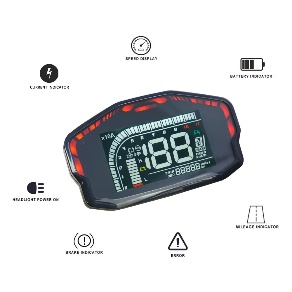 SIAECOSYS DKD LCD Speedometer  - Kelly Kls7230S Controller recension och pris