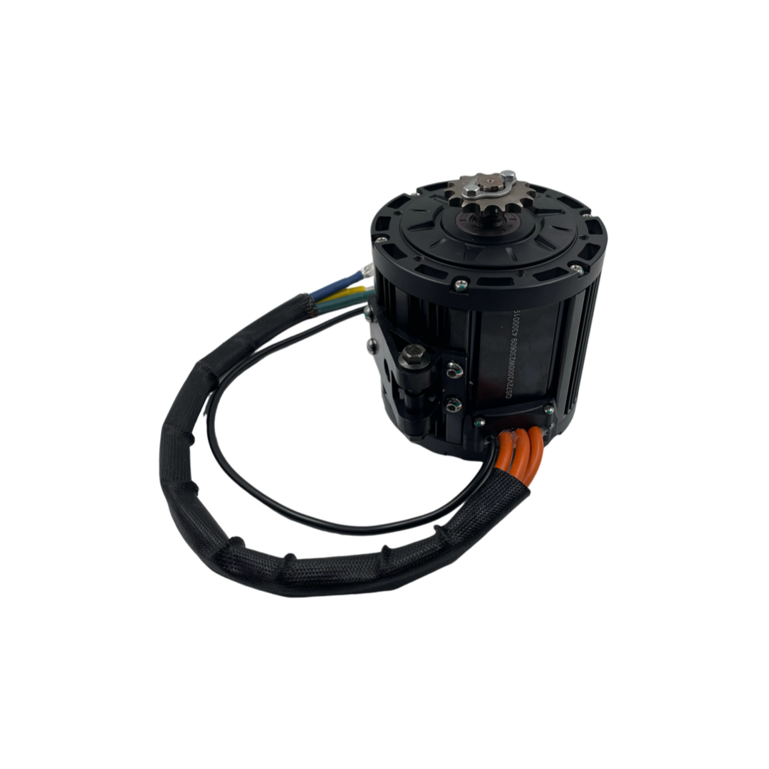 QS 138 70H 3000W PMSM Mid-driv - Kelly Kls7230S Controller recension och pris