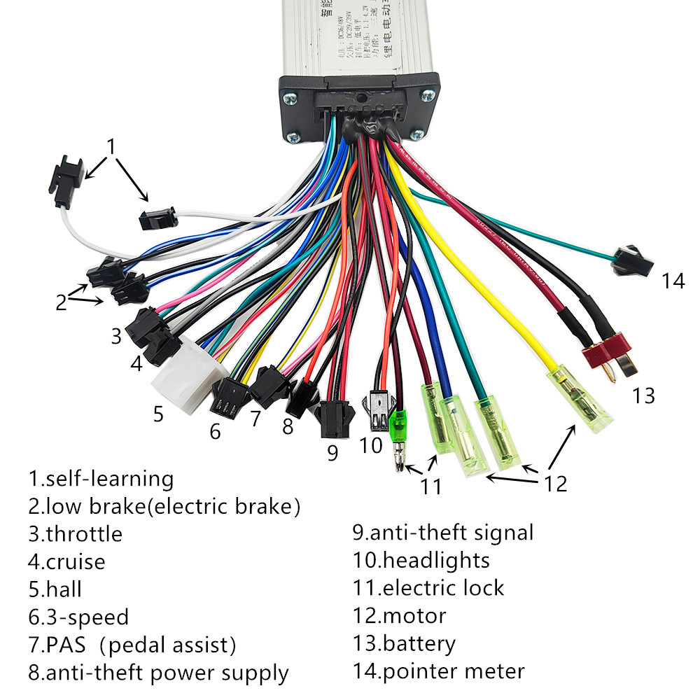 36V 48V 350W E-Bike Controller - Kelly Kls7230S Controller recension och pris