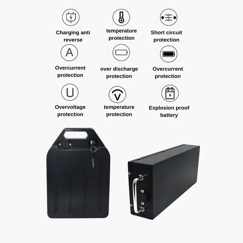 For HarleyBattery 60V 20Ah 30A - 60V 50Ah Electric Scooter Battery recension och pris