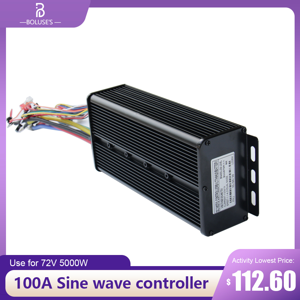 100A Controller Electric Bicyc - 72V 100A Sabvoton Controller recension och pris